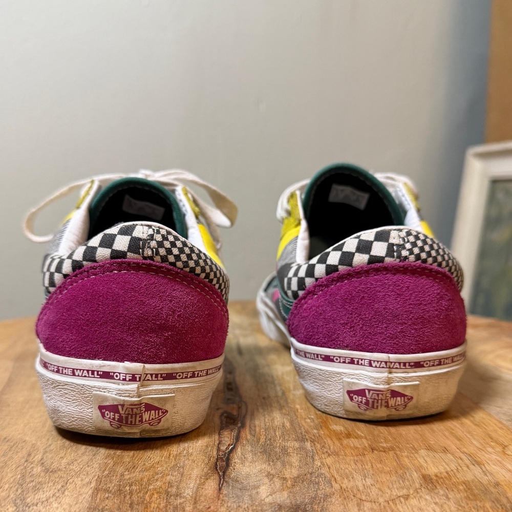 Vans Old Skool Low Patchwork Sneakers Women’s 7, … - image 2